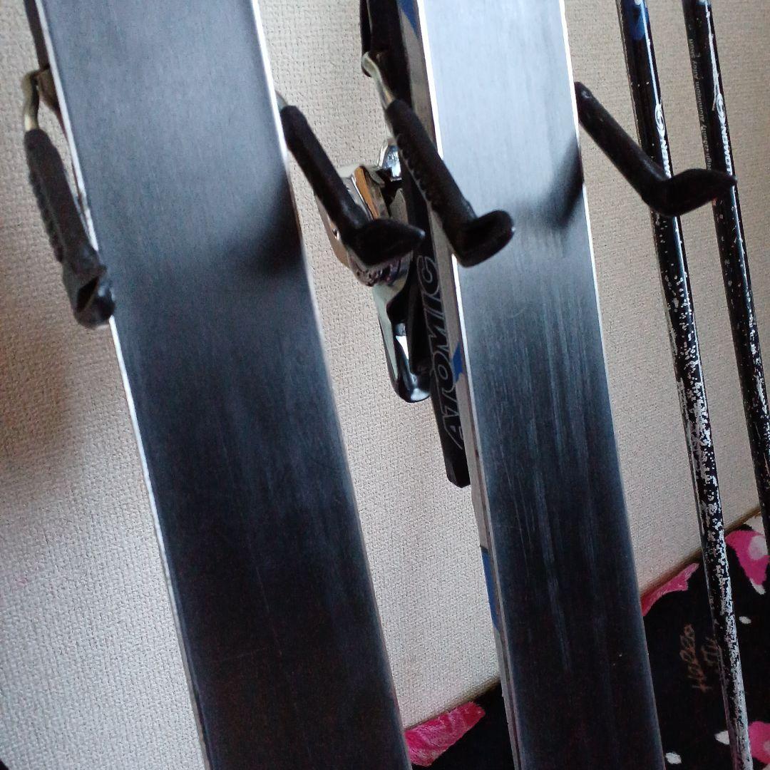 アトミック ATOMIC スキー板165㎝ Hartブーツ26㎝　ストック付き