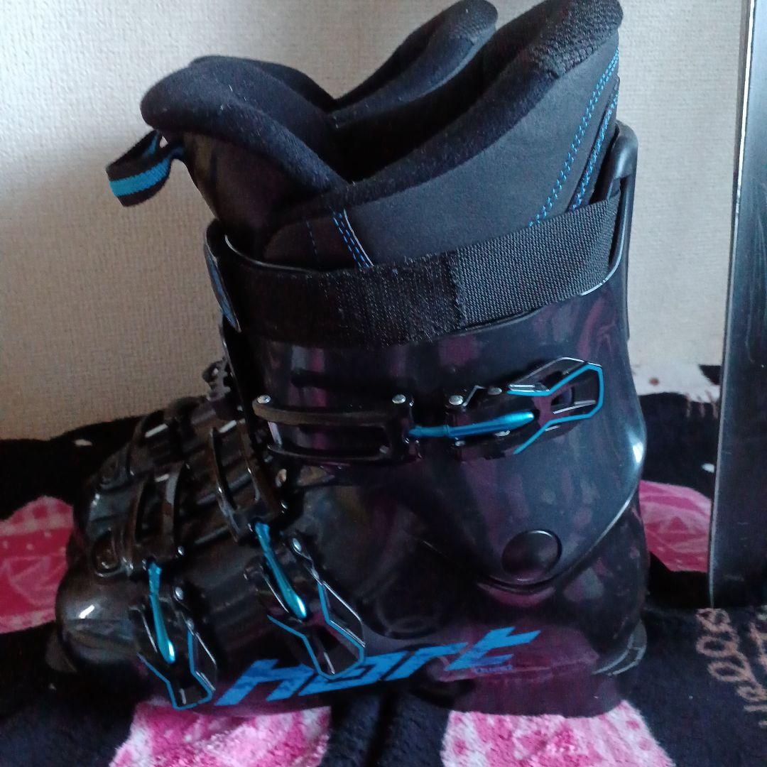 アトミック ATOMIC スキー板165㎝ Hartブーツ26㎝　ストック付き