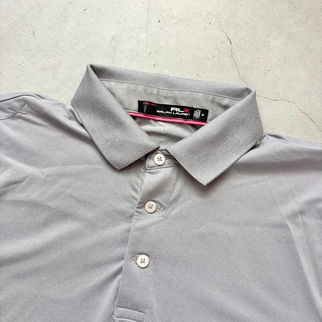 RLX アールエルエックス ラルフローレン 半袖ポロシャツ ロゴ M