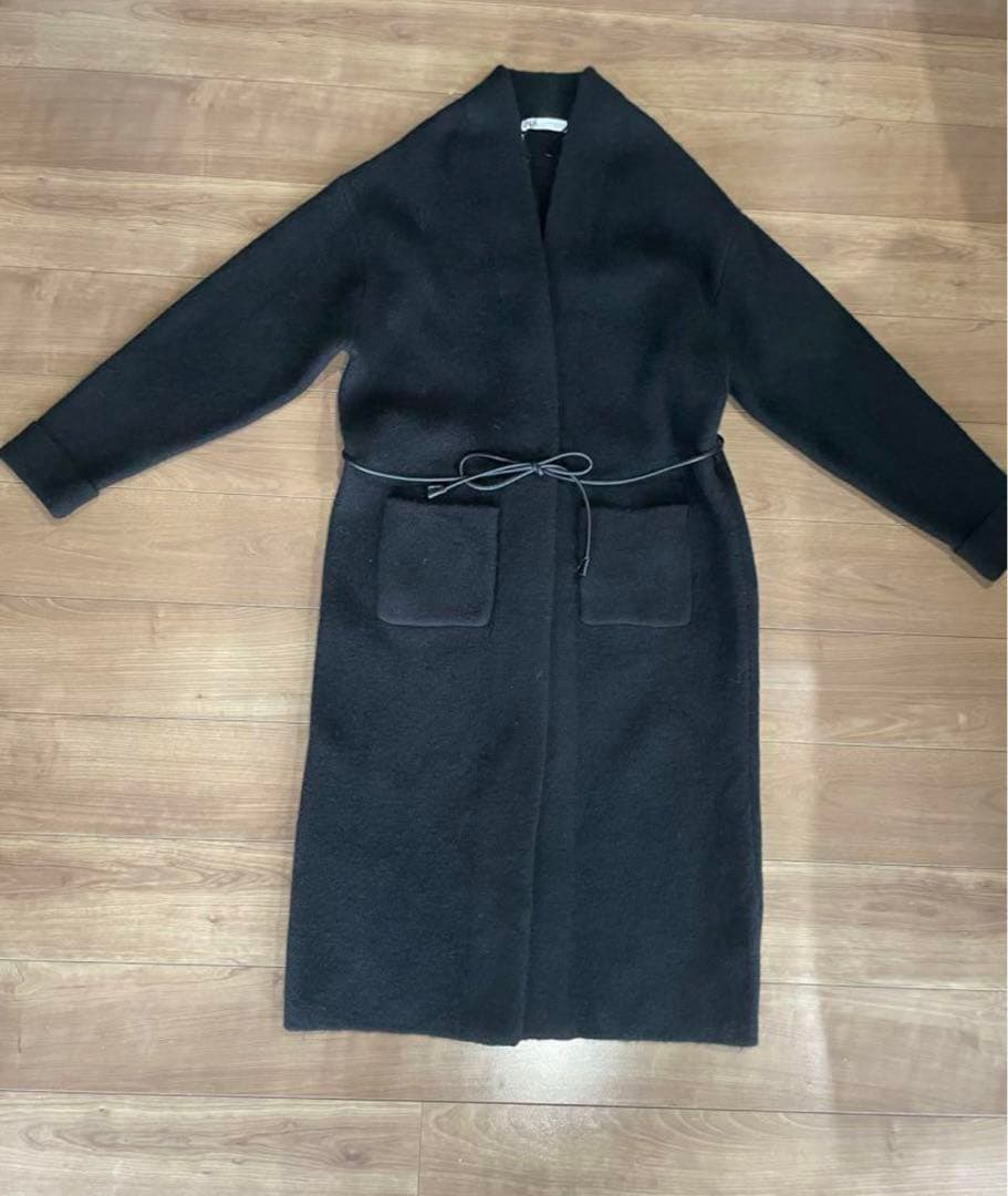 K*p様 【新品.未使用品】ZARA ロングコート Lサイズ 元値¥25,990