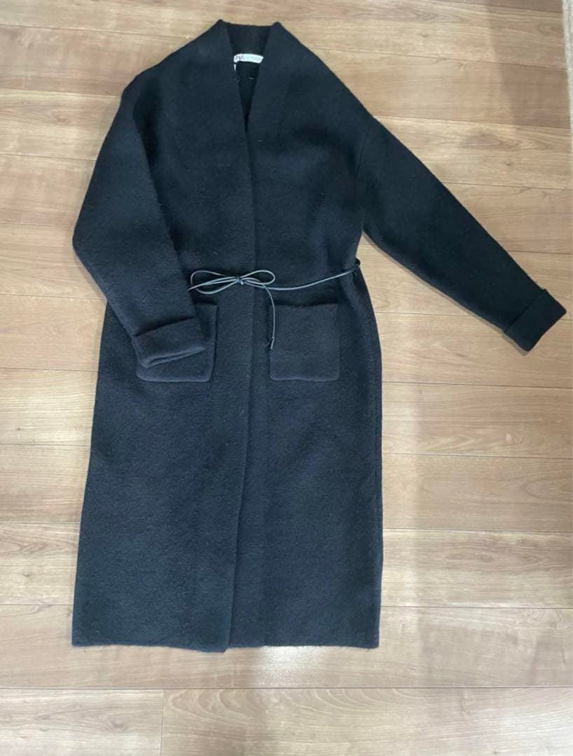 K*p様 【新品.未使用品】ZARA ロングコート Lサイズ 元値¥25,990