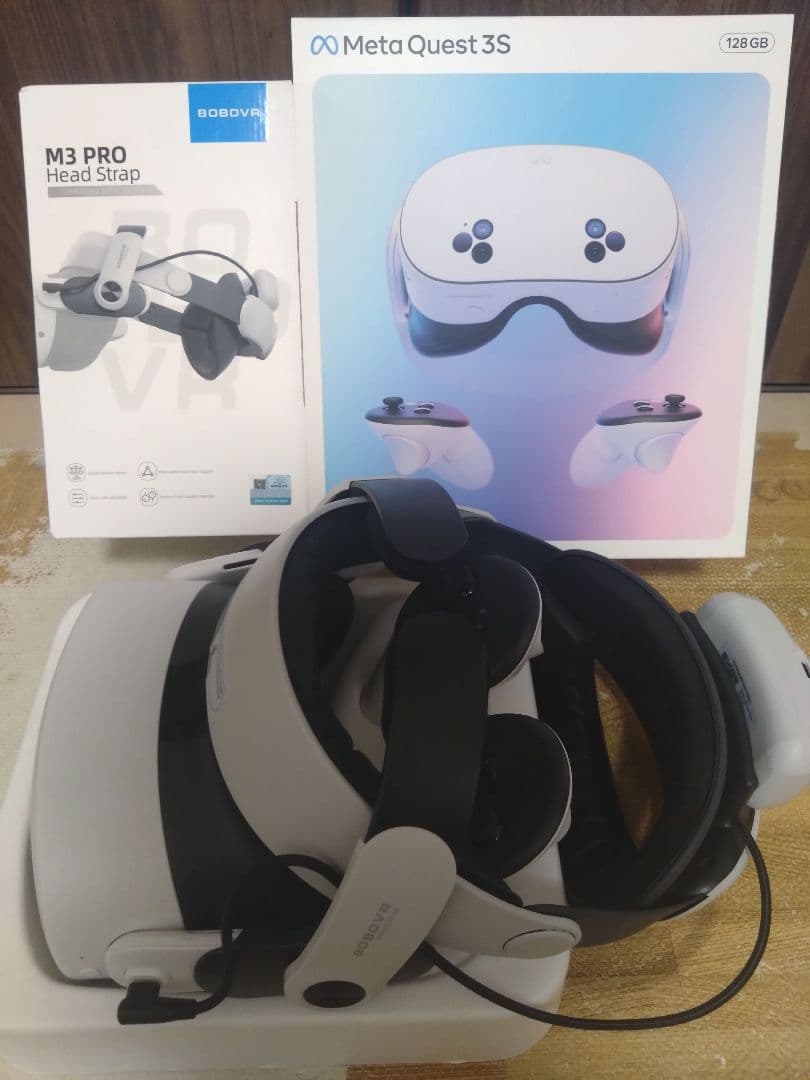 メタクエスト3s & BOBOVR M3 PRO