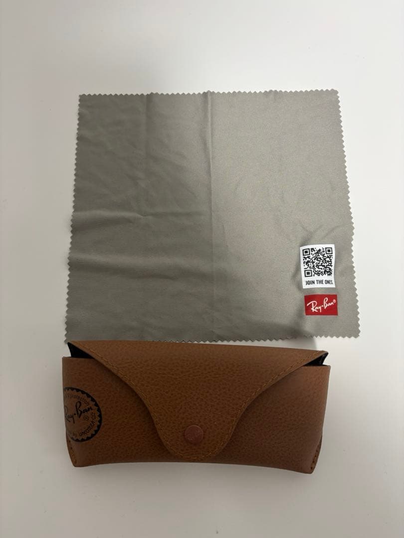 レイバン Ray-Ban サングラス 丸型 ブルーレンズ ケース付き