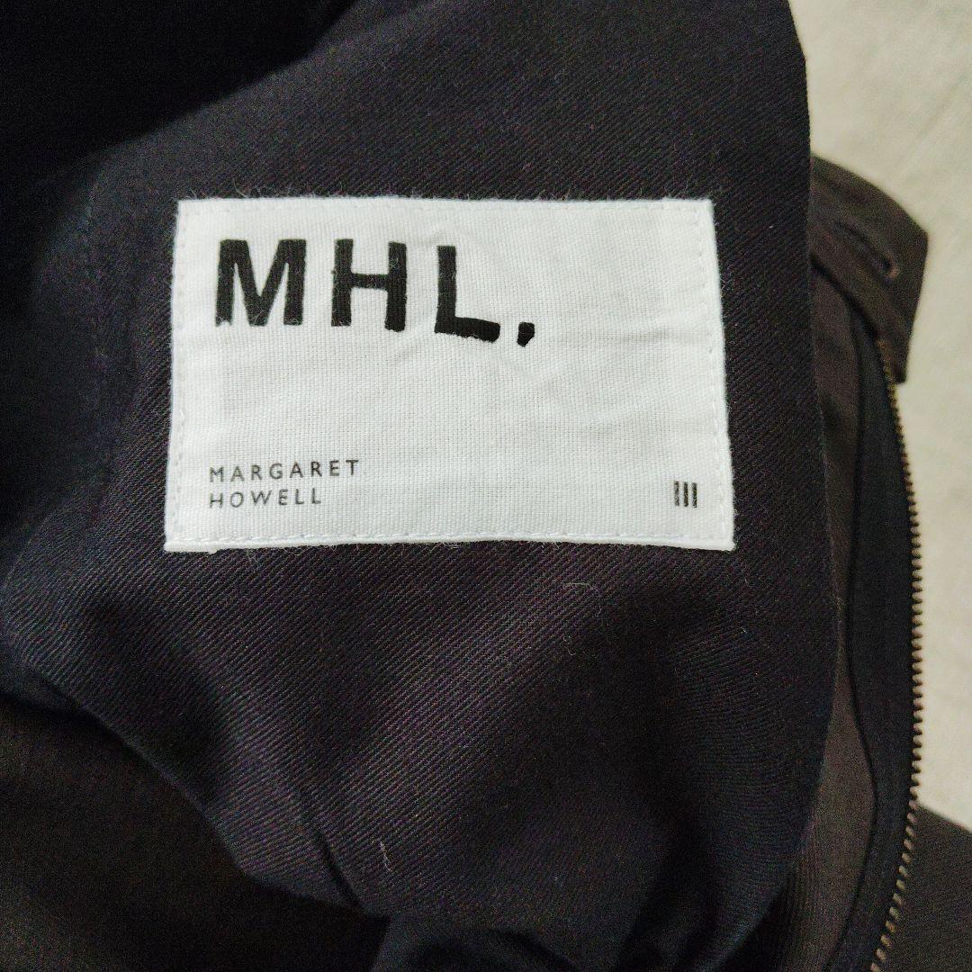 【タグ付新品】マーガレットハウエル MHL. コットンリネン パンツ Lサイズ