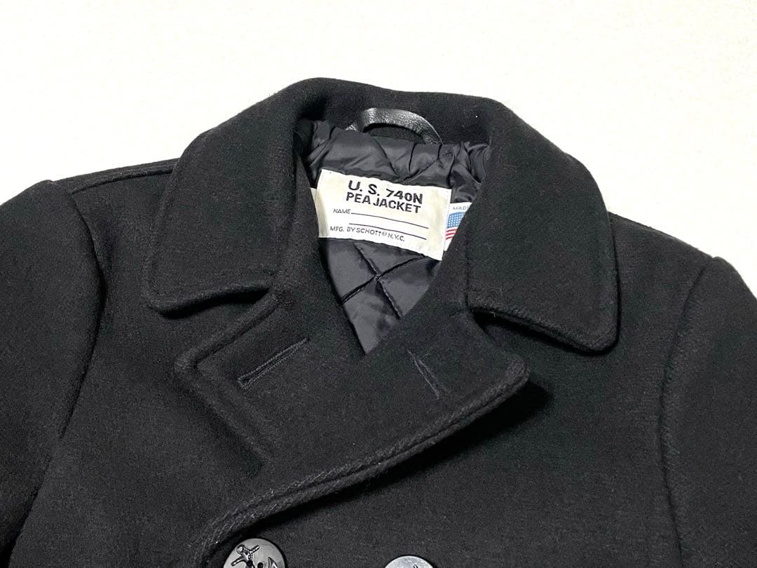 Schottショット◇USA製◇メンズピーコート