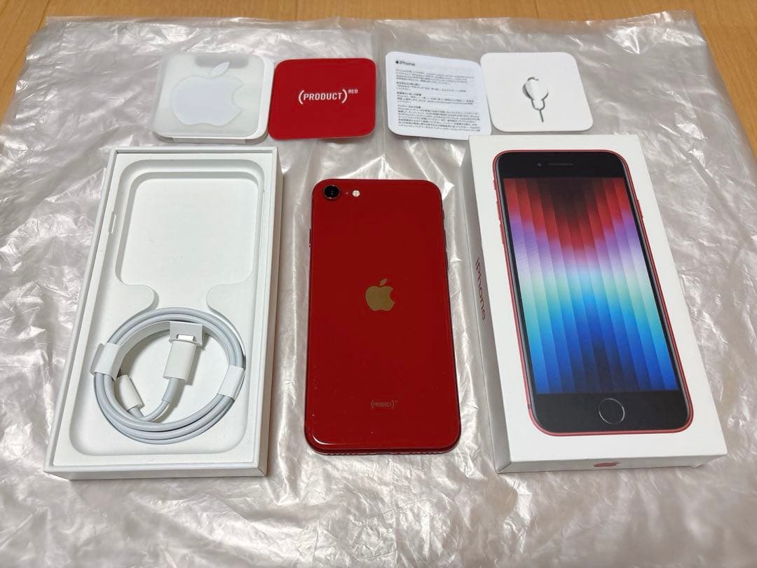 iPhone SE3 PRODUCT(RED) 128GB SIMフリー