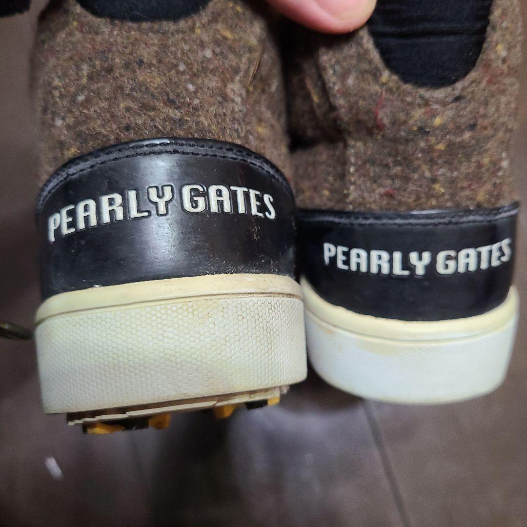 パーリーゲイツシューズ24cm☆goodデザイン☆