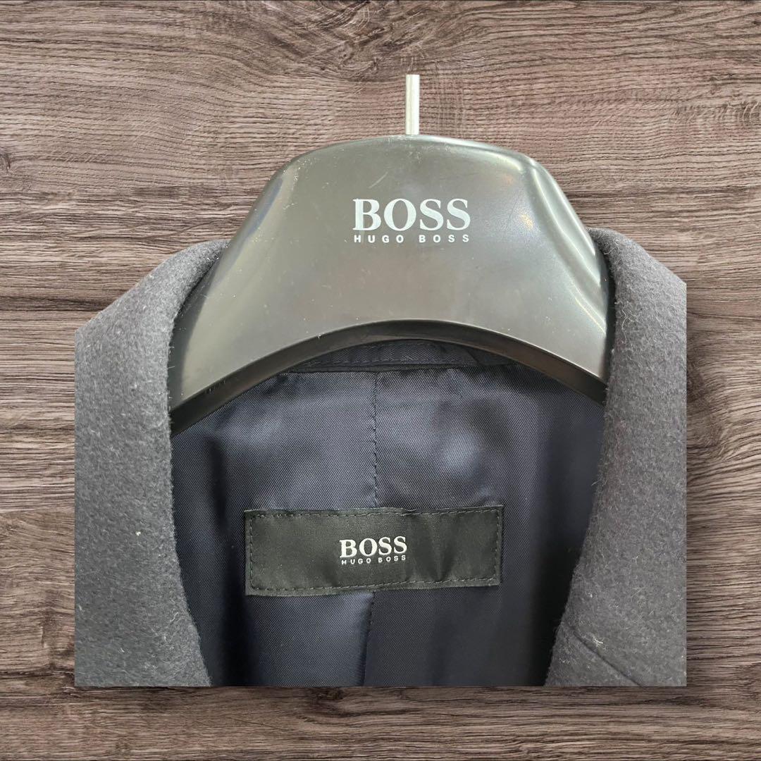26S4 ボス HUGO BOSS チェスターコート ロングコート