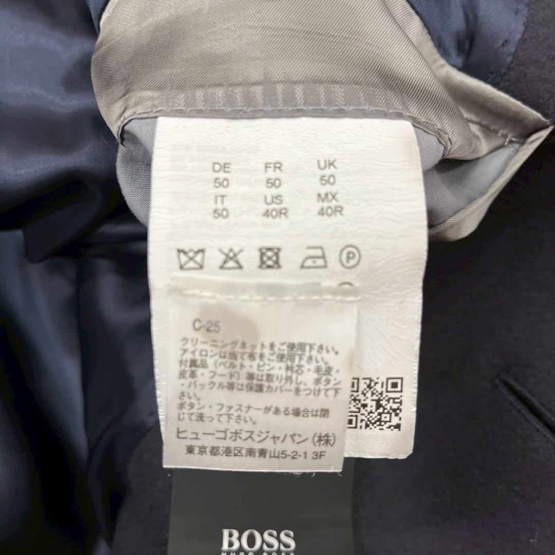 26S4 ボス HUGO BOSS チェスターコート ロングコート