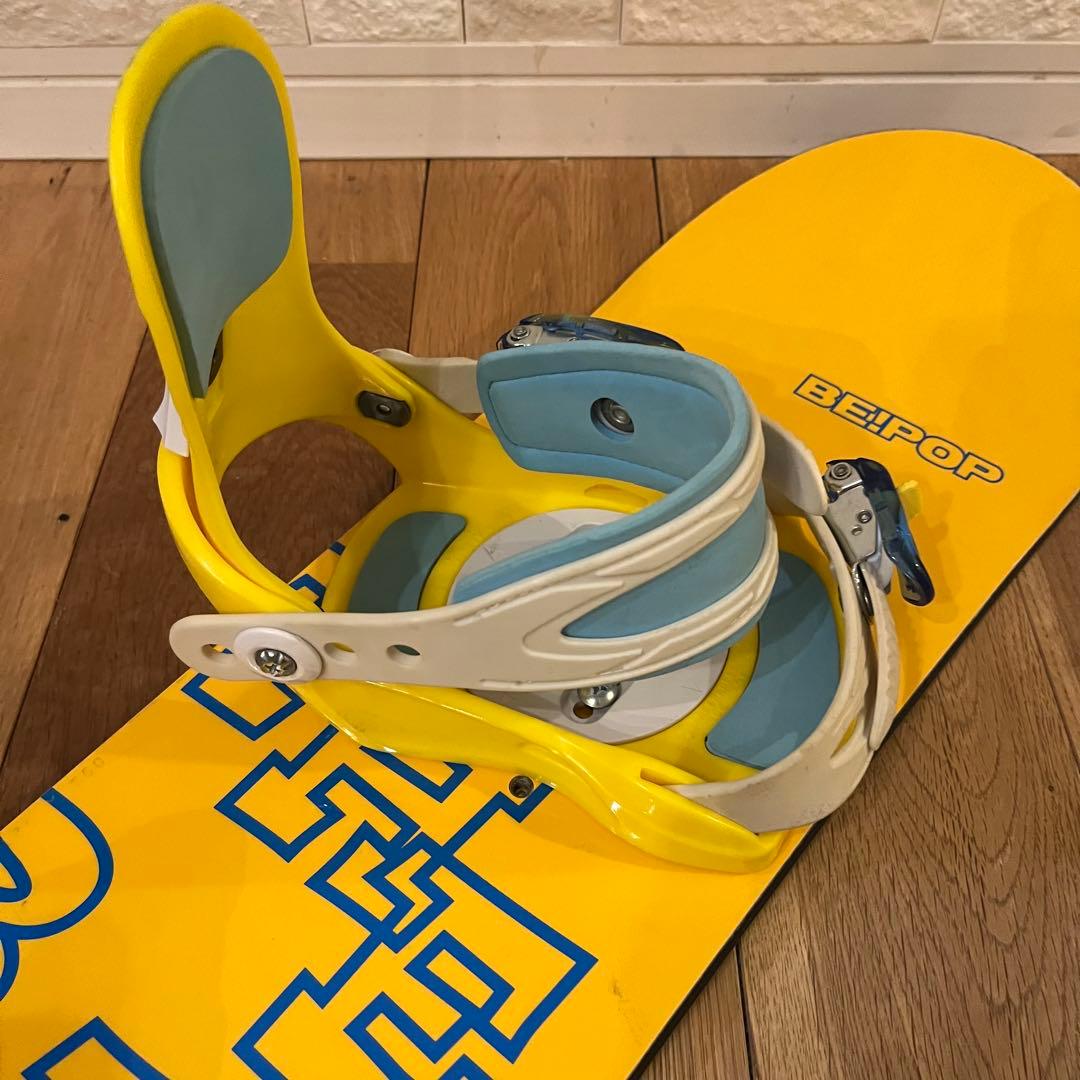 キッズ用スノーボード バインディング付き