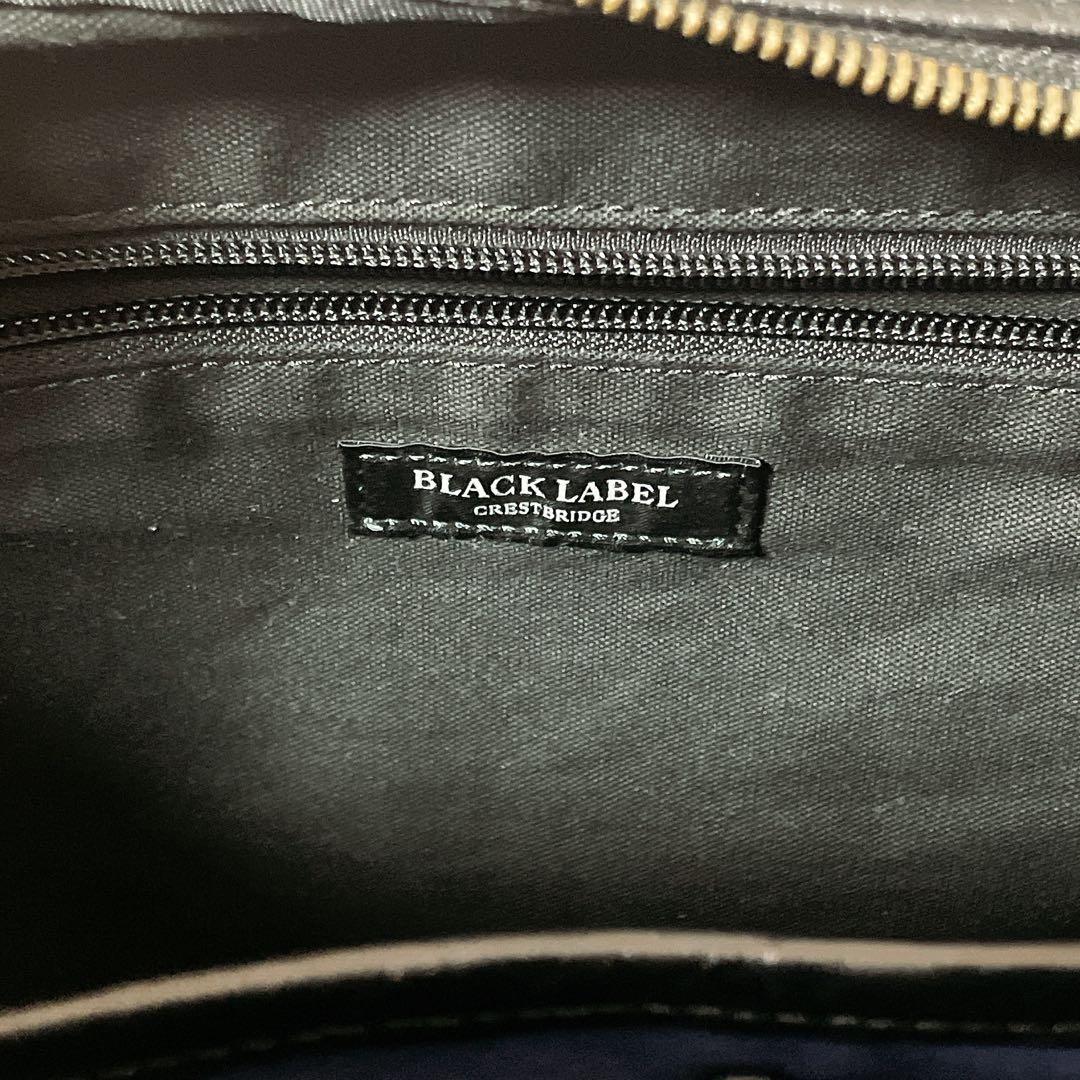 極美品✨BURBERRY バーバリーブラックレーベル　ボストンバック　レザー