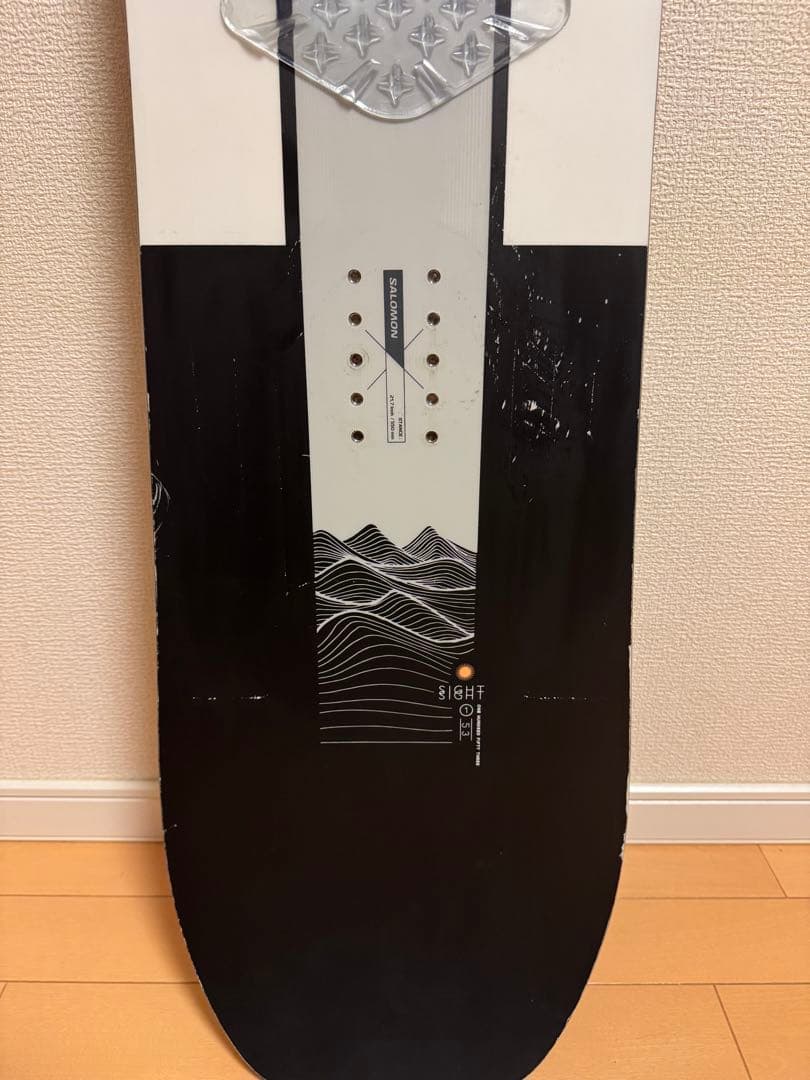 サロモン サイト 153cmスノーボード板【23-24モデル】※ワックス済