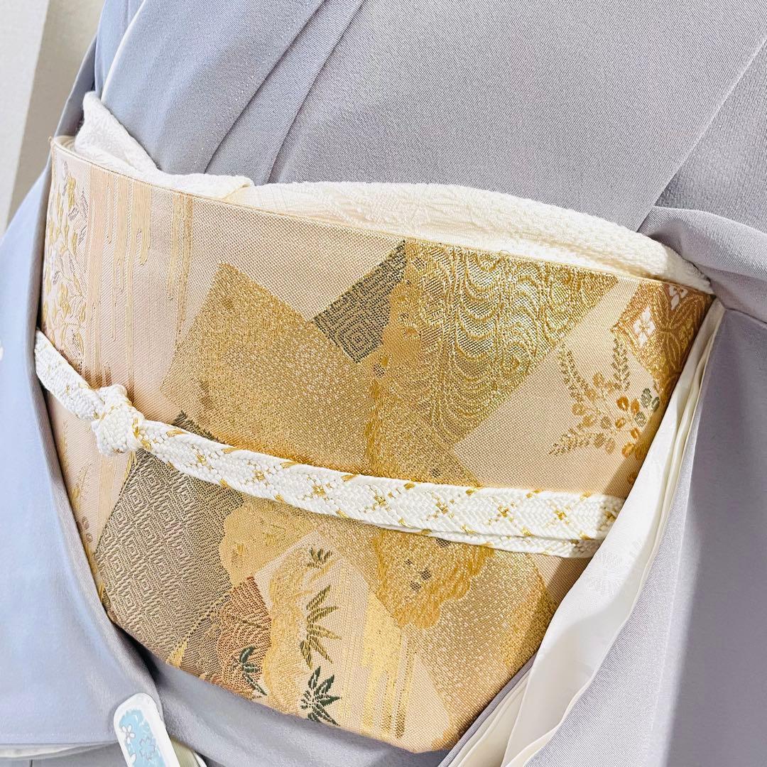 色留袖 親族 結婚式 披露宴 袋帯 フルセット 袷 着物 和装 ウェディング