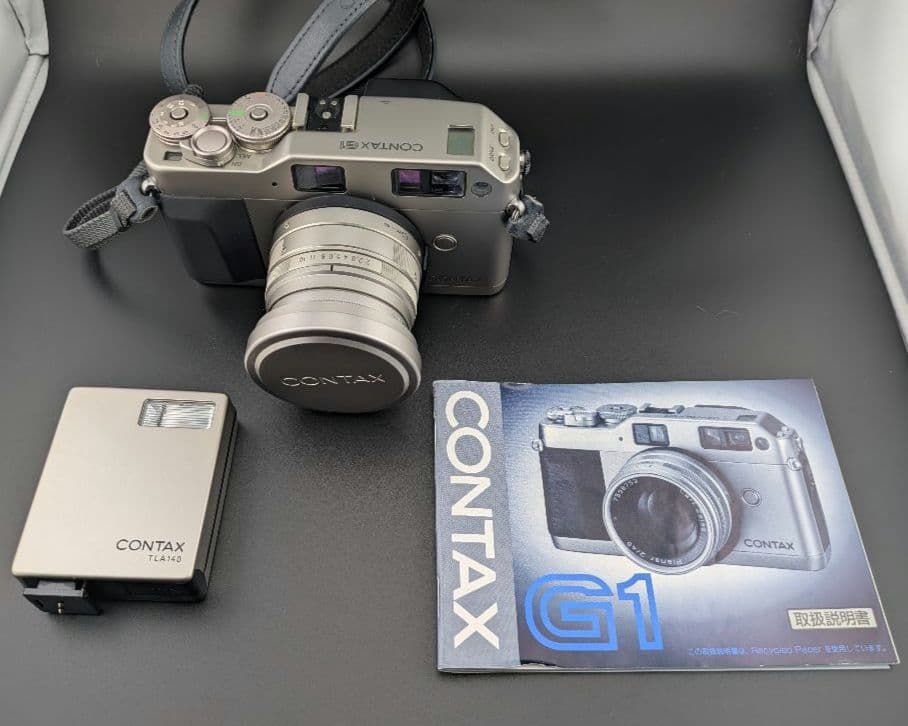 CONTAX G1 コンパクトカメラ TLA1400フラッシュ付き