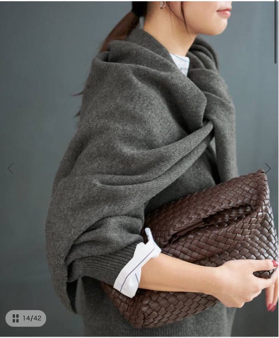 Plage R’IAM ストールプルオーバー　ストールのみ