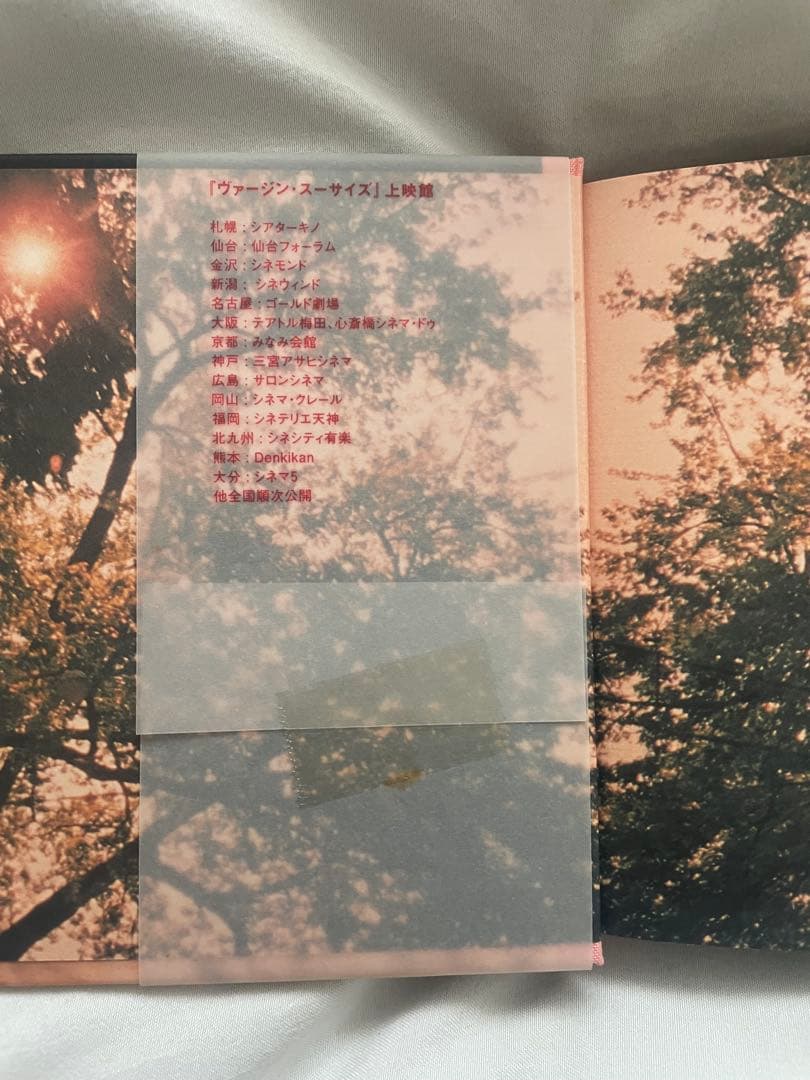 THE VIRGIN SUICIDES フォトブック　帯付き