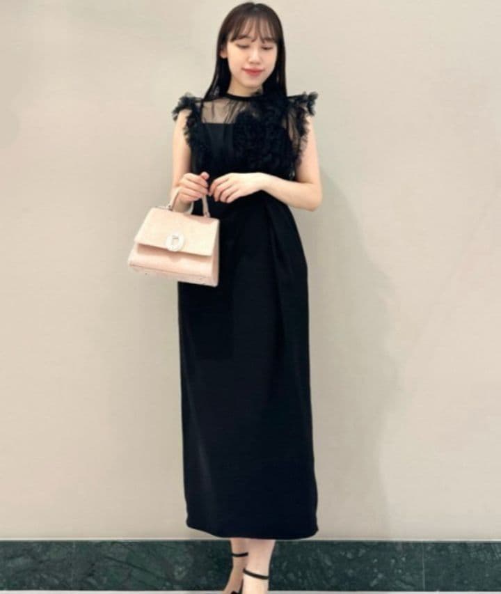 極美品☆スナイデル ボレロセットドレス 近年 ブラック S