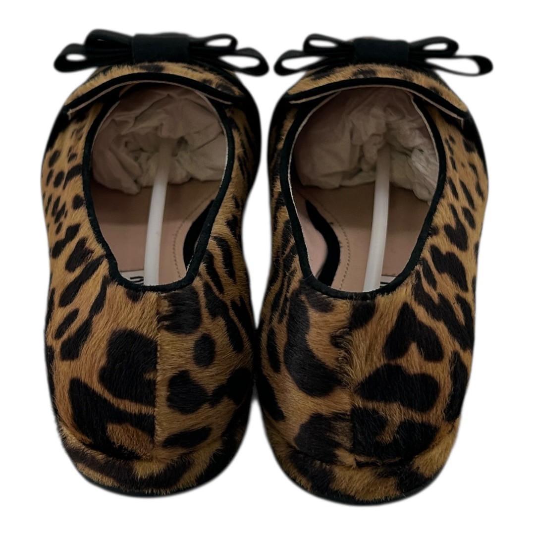 miu miu 靴　ヒョウ柄 箱あり　サイズ表記37.5 レディース