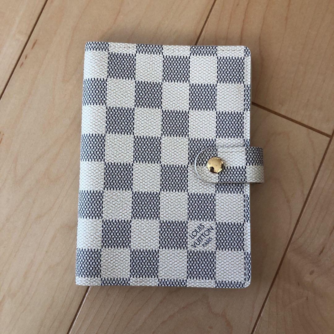 【ルイヴィトン】アジェンダPM ダミエアズール　手帳カバー