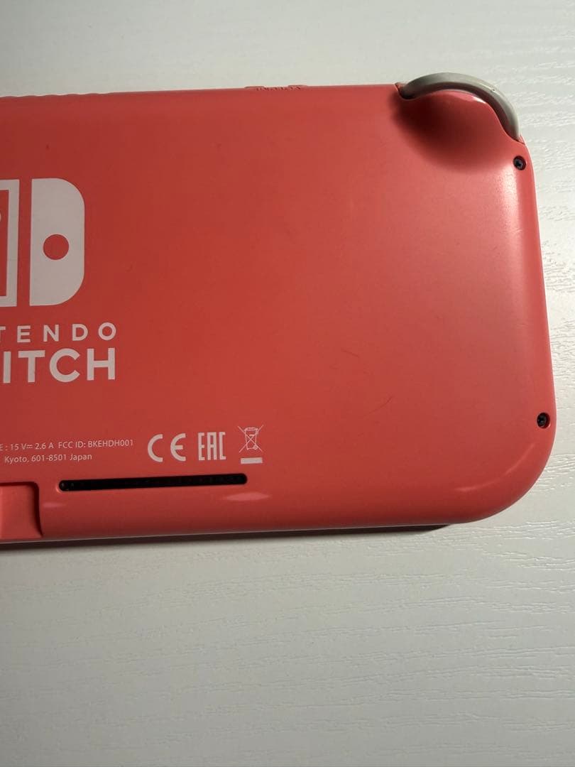 sdカード付き Nintendo Switch Lite コーラル ピンク 本体