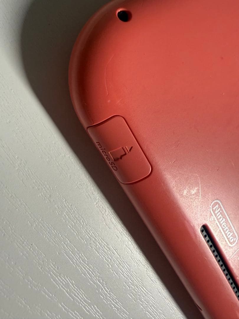 sdカード付き Nintendo Switch Lite コーラル ピンク 本体