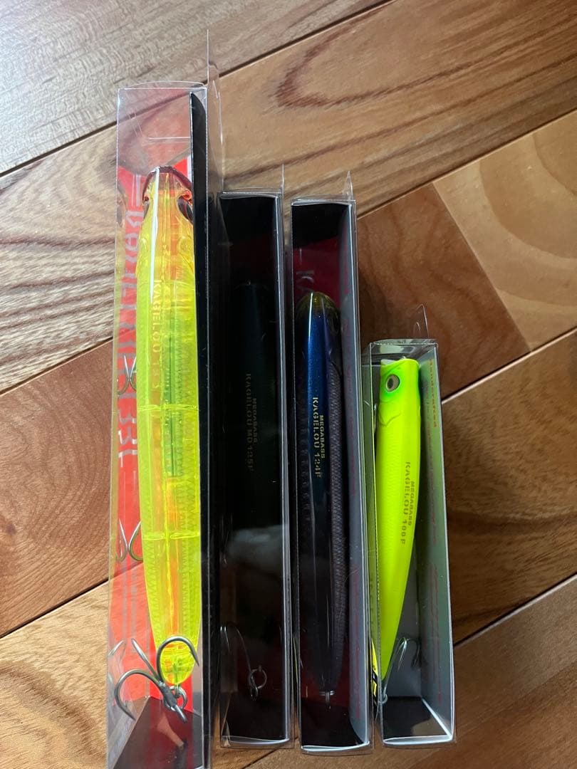 メガバス カゲロウKAGELOU 155F MD125F 124F 100F4本