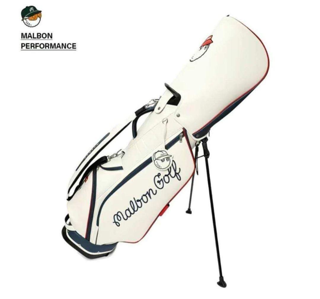 マルボン キャディバッグ 新品 人気 ホワイト