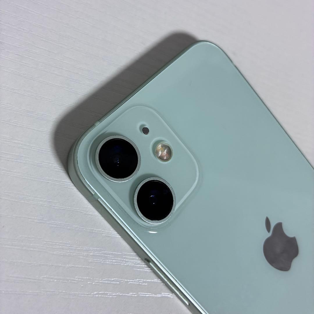 【美品】iPhone 12 mini 64GB グリーン　SIMロック解除済み