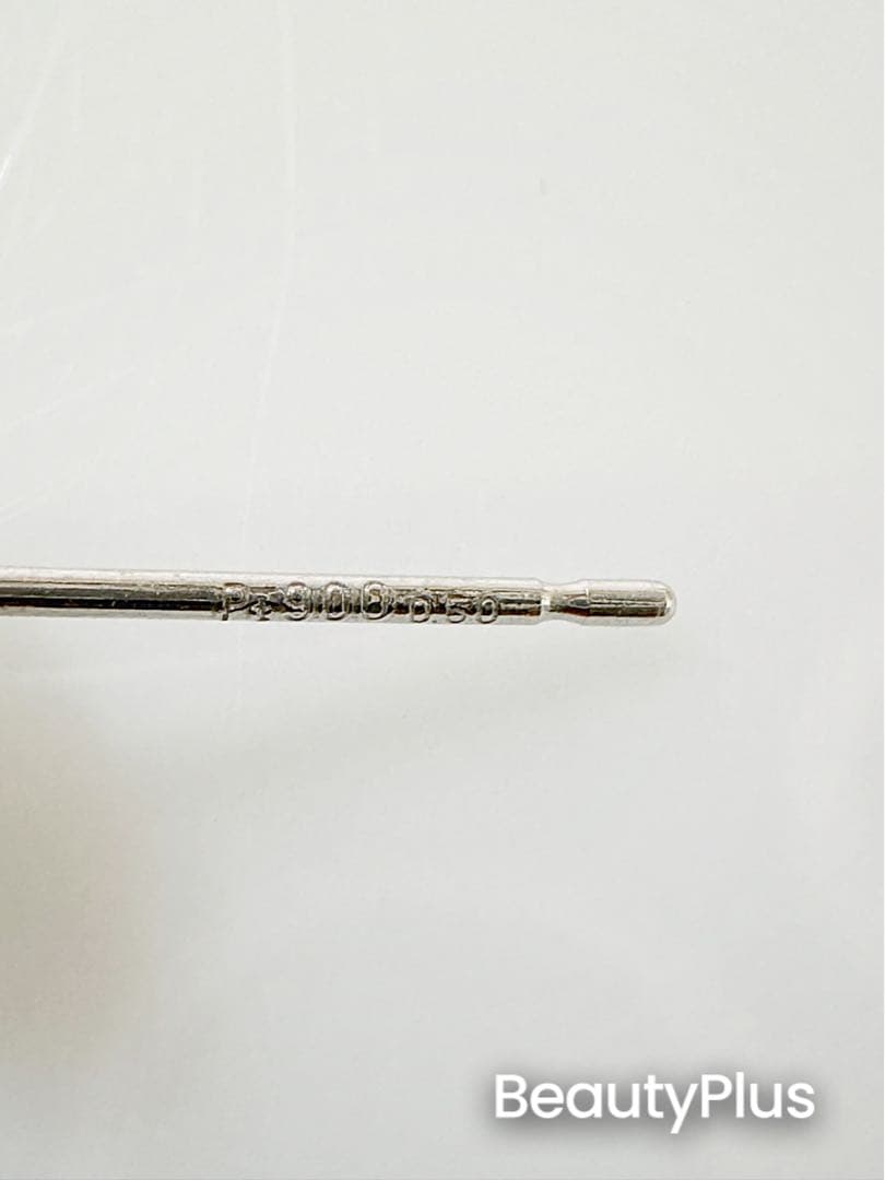 数量限定！Pt ブラックダイヤ 1.00ct Ptダブルロックキャッチ付き