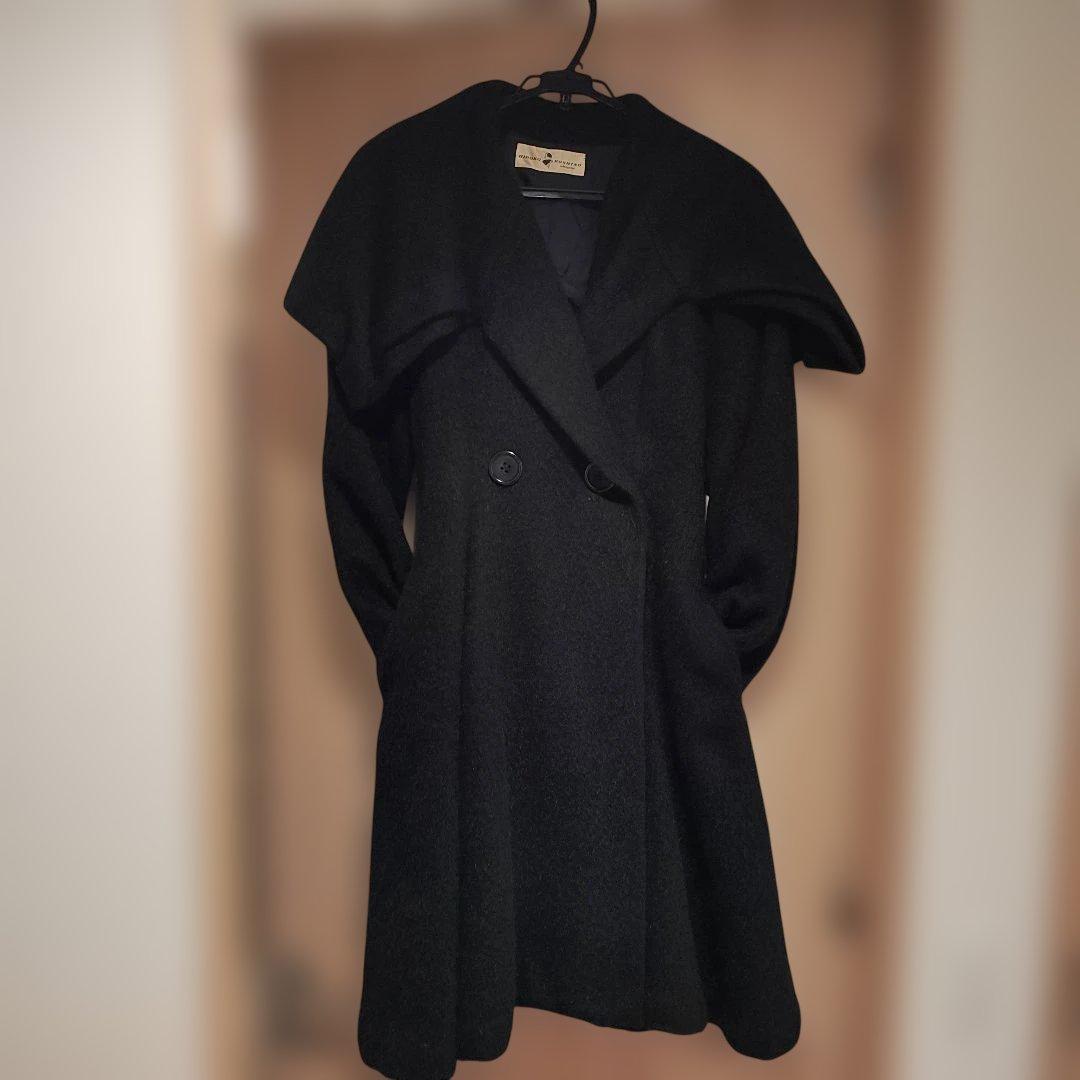 HIROKO KOSHINOコシノヒロコ ダブルブレストロングコート