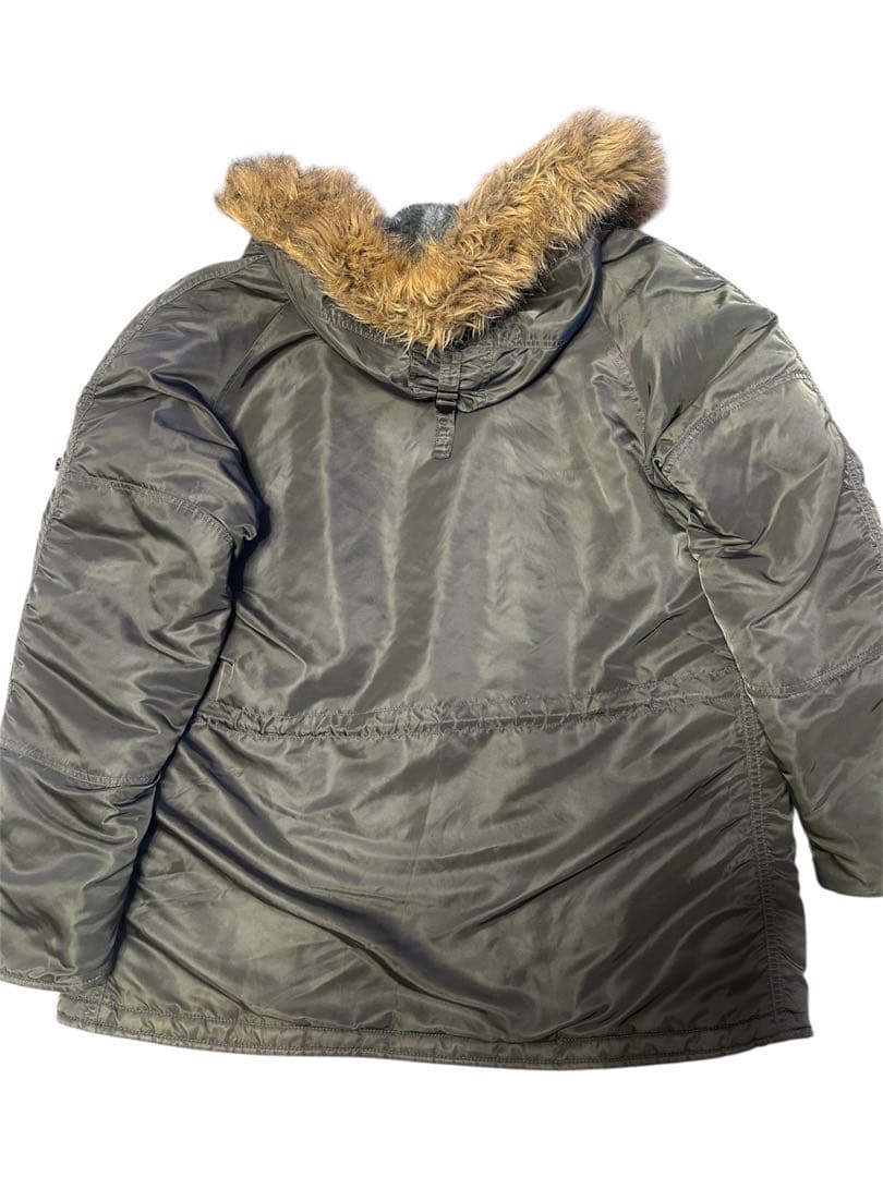 「極美品」N-3B Alpha Industries ミリタリージャケット XL