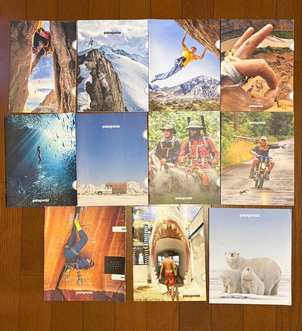 Patagoniaパタゴニア カタログ37冊&40YEARS of Firsts