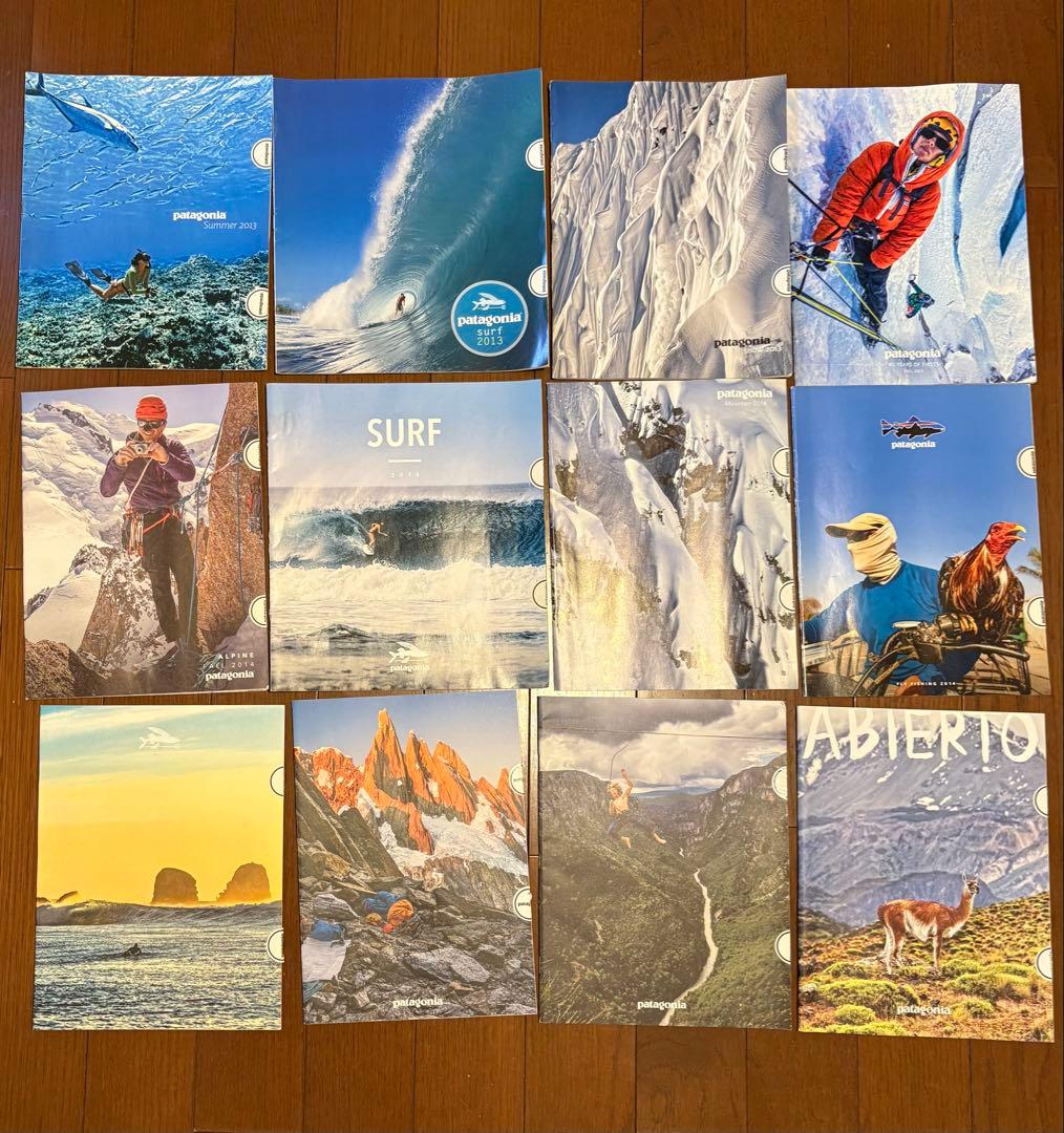 Patagoniaパタゴニア カタログ37冊&40YEARS of Firsts