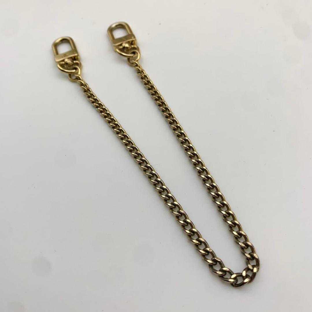 鑑定済み ルイヴィトン ウォレットチェーン ゴールド 金 アクセサリー 財布