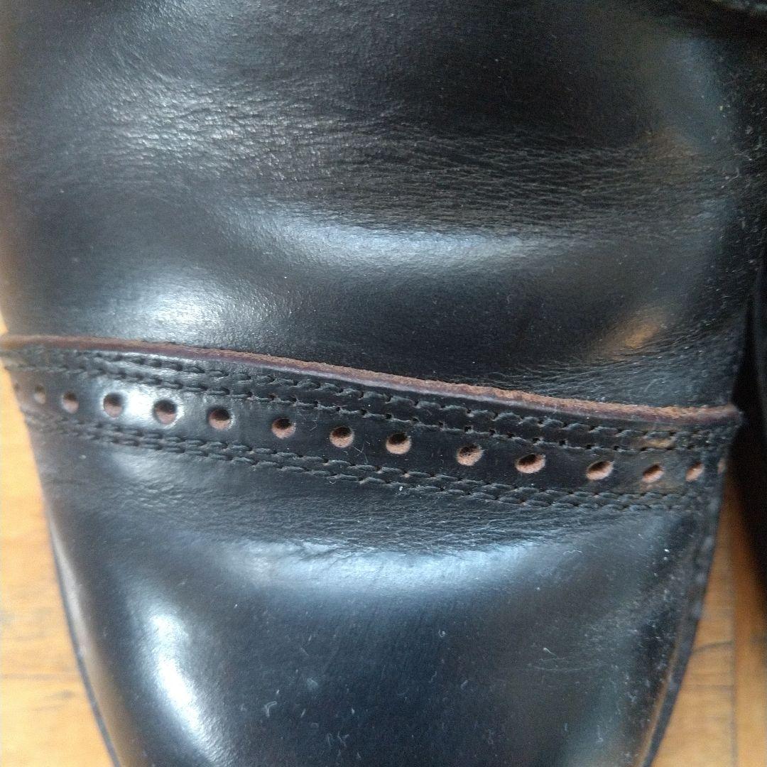 WEELROBEキャップトゥレ―スアップブ―ツ(BLACK)サイズ:約24.5㎝