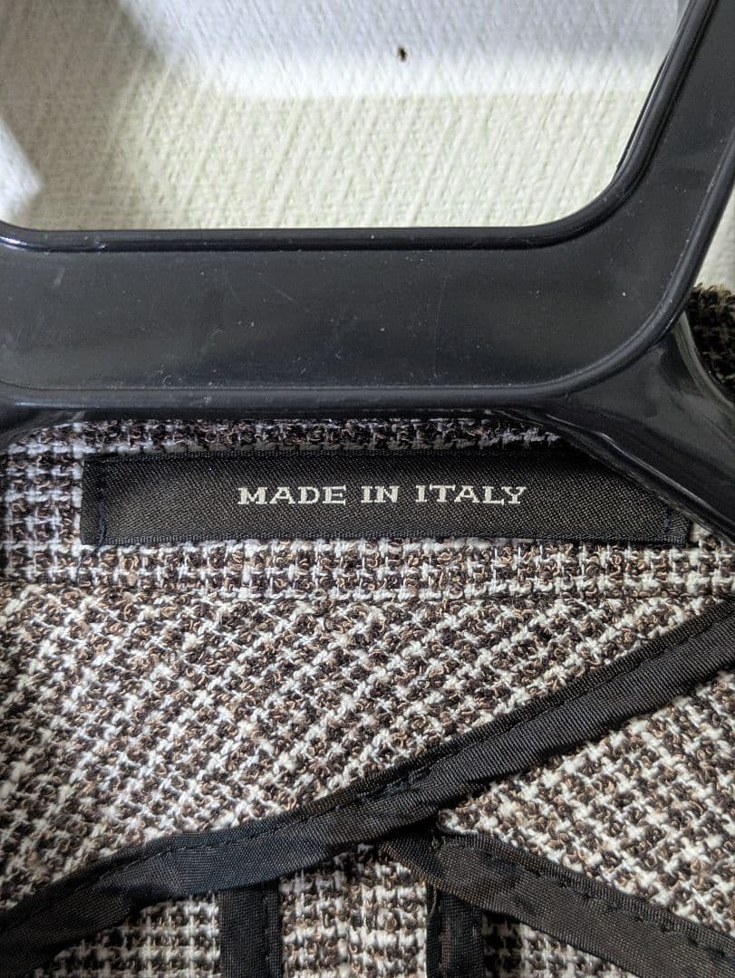 ★タリアトーレ モンテカルロ メンズテーラードジャケット 46 ブラウン