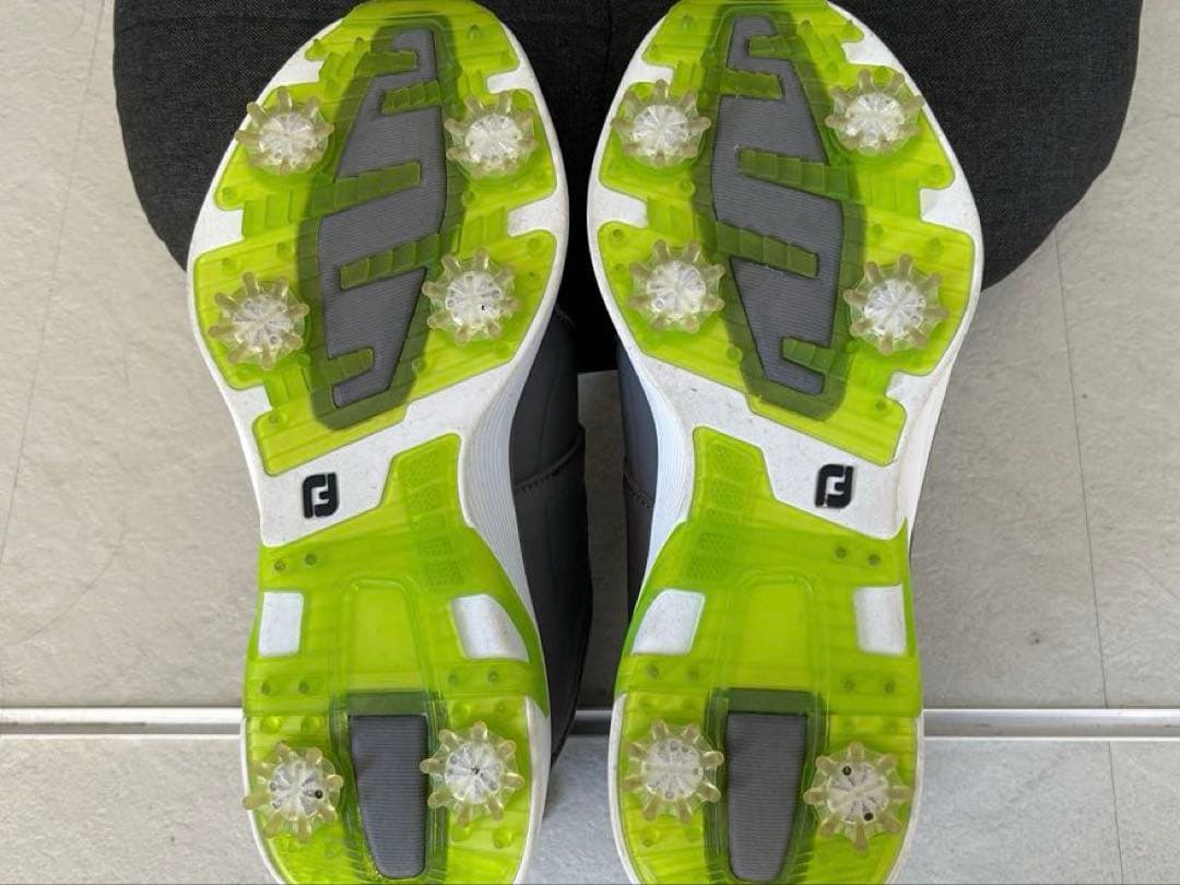 【美品】（中古）フットジョイ　ハイパーフレックス コア ボアシューズ25.5cm