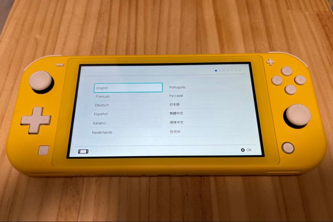 Nintendo Switch Lite イエロー【美品】