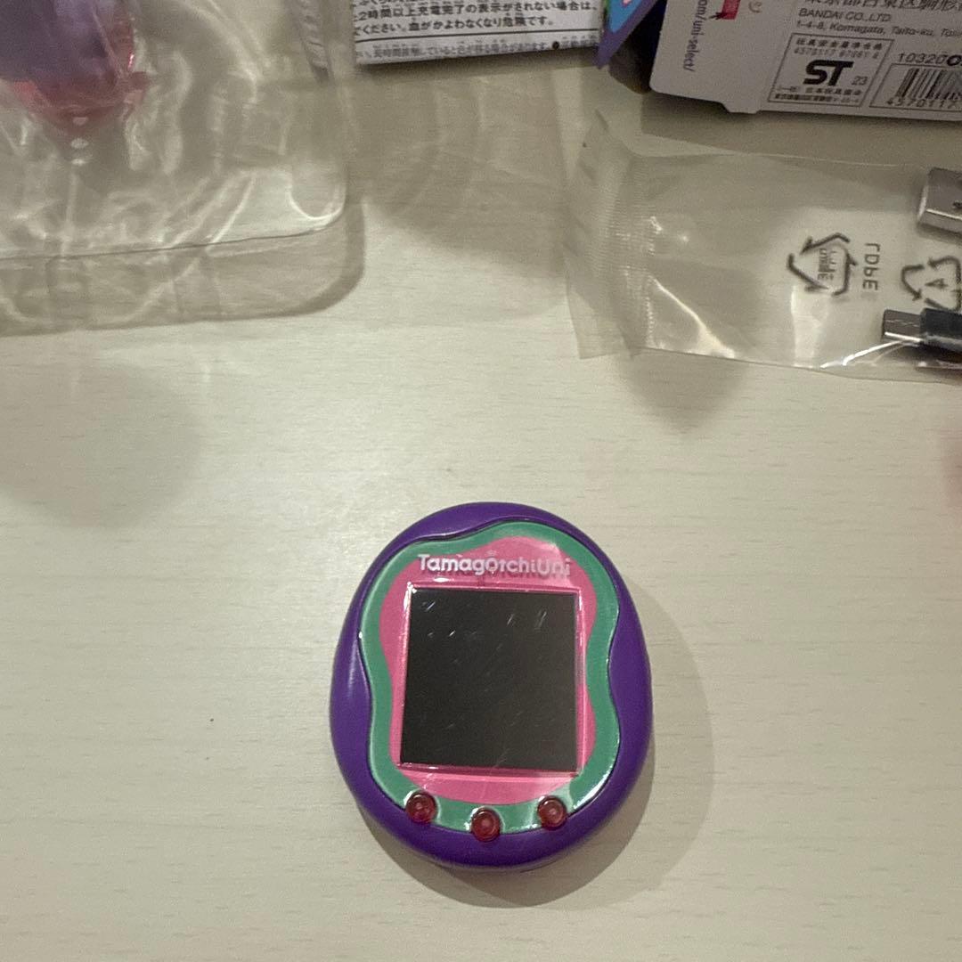 美品Tamagotchi Uni パープル紫