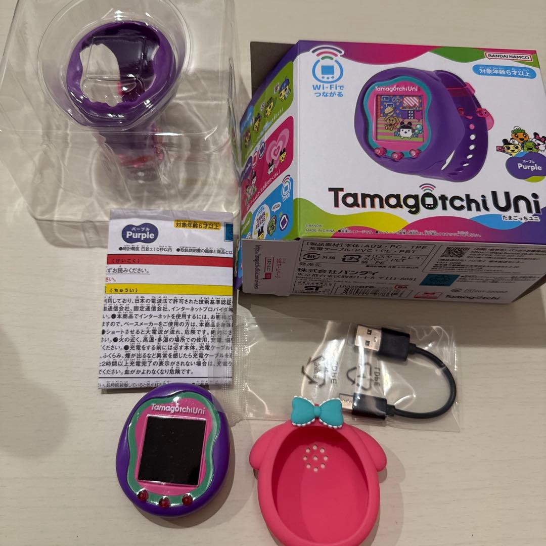 美品Tamagotchi Uni パープル紫
