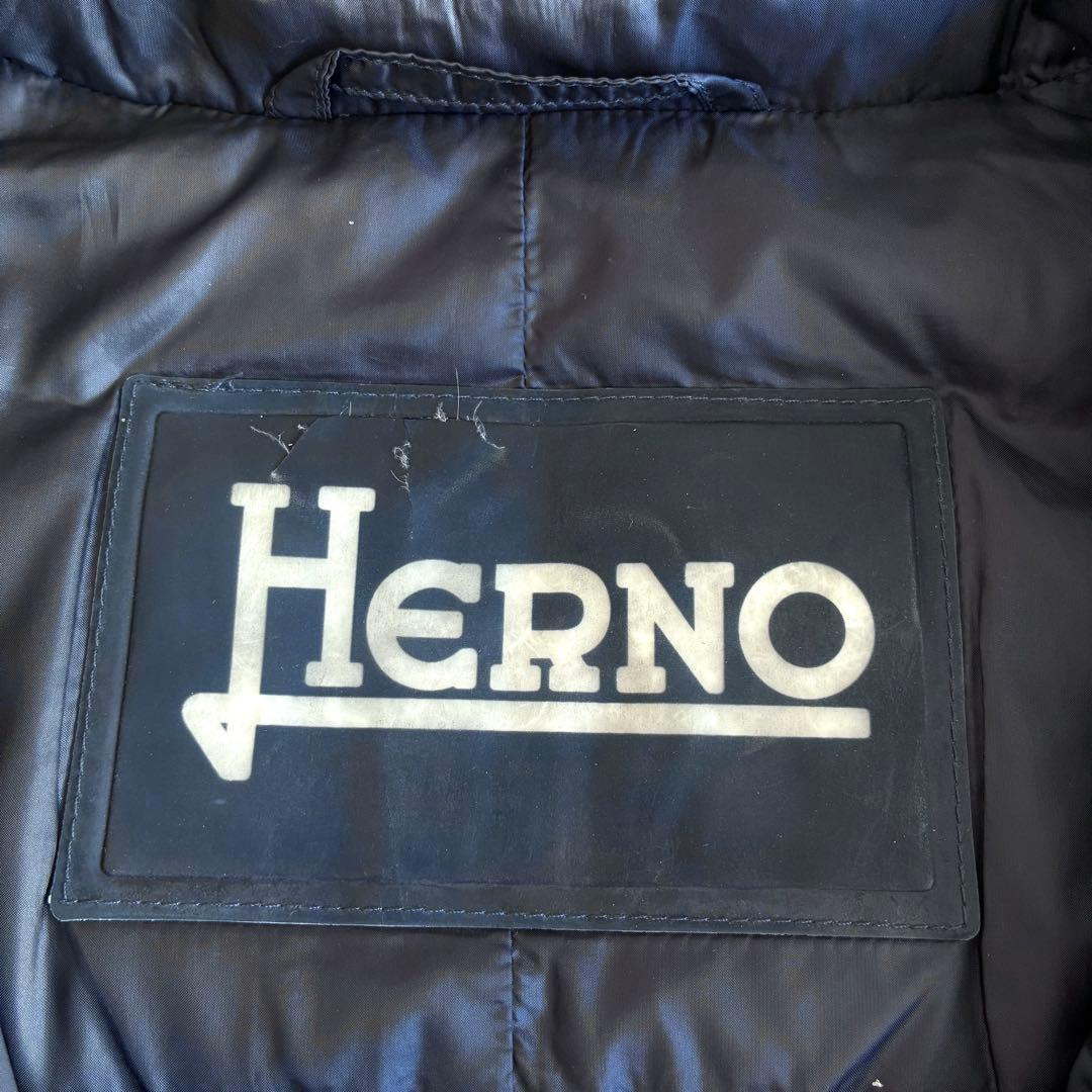 HERNO ヘルノ ダウンベスト ネイビー 48
