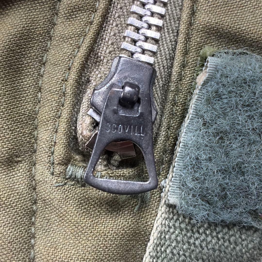 60s US ARMY M-65 2nd フィールド ジャケット アルミジップ