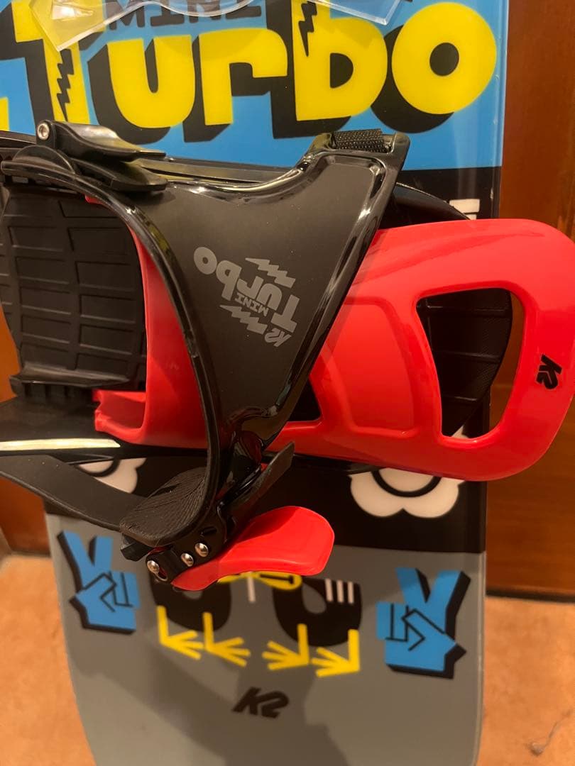 K2 MINI TURBO 120 2点セット　キッズスノーボード　子供