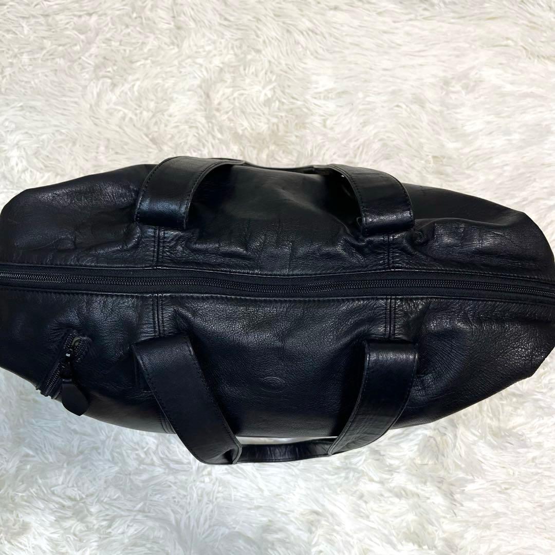 PORTER DONNEZ ボストンバッグ オールレザー 本革 大容量 ブラック