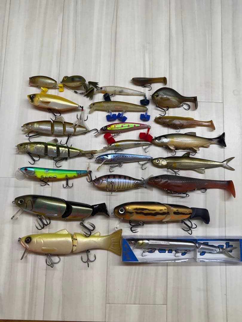 バス釣り引退セット　ルアーワームセット