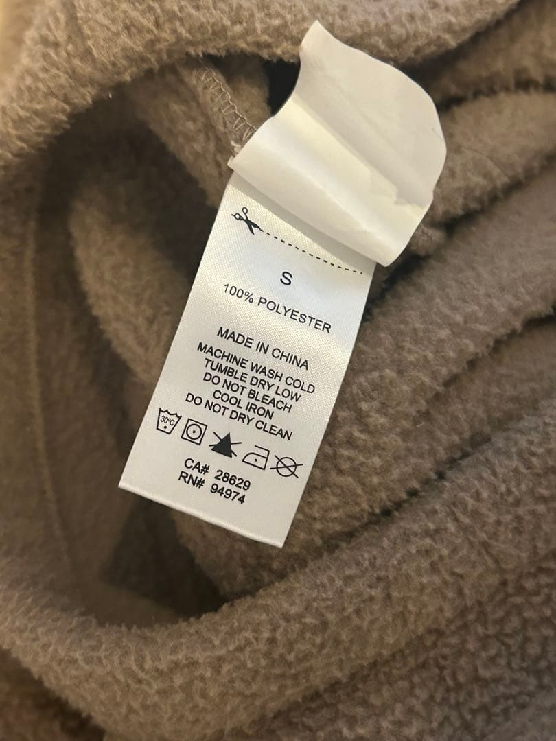 stussy ステューシー　ボア　パーカー　プルオーバー