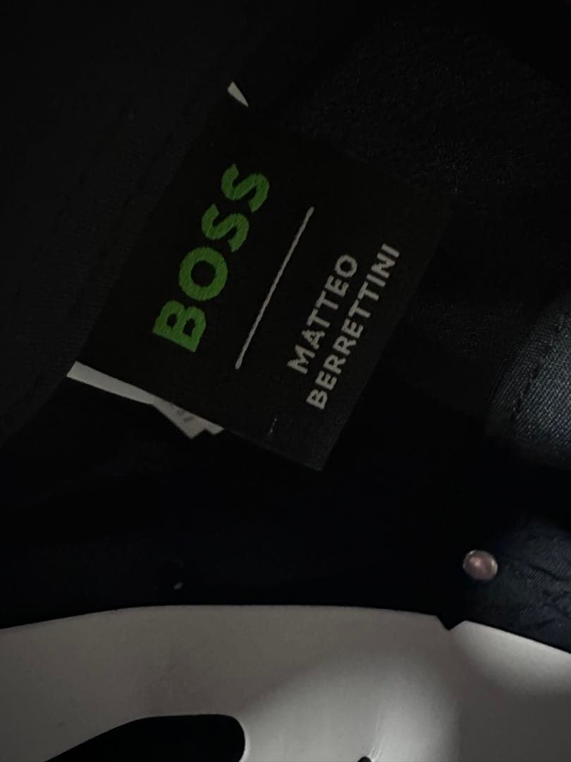 最終価格★ボス BOSS テニス キャップ★ベレッティーニ着用