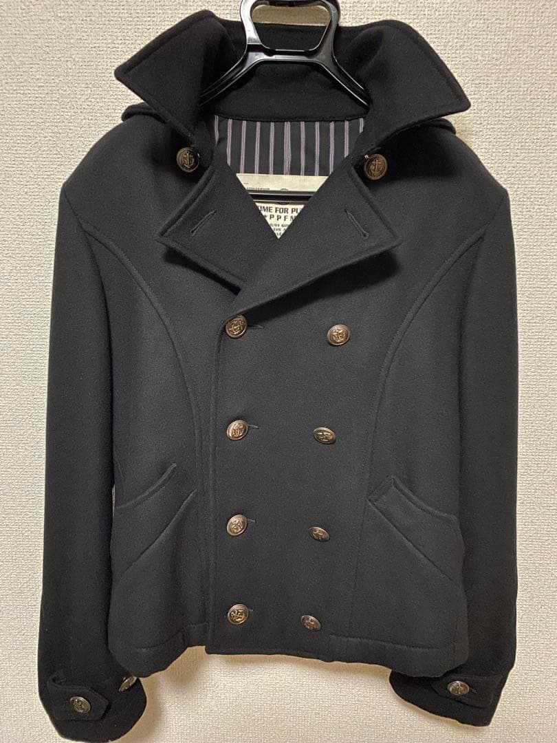 【希少　極美品】 PPFM y2k ショート丈ピーコート　リアルファー