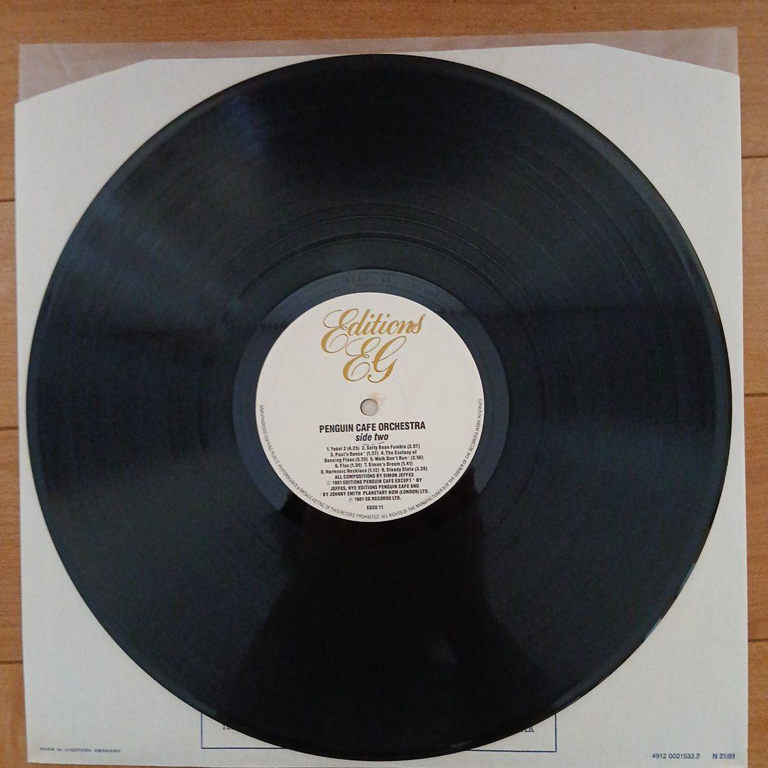 ドイツ盤　PENGUIN CAFE ORCHESTRA LP