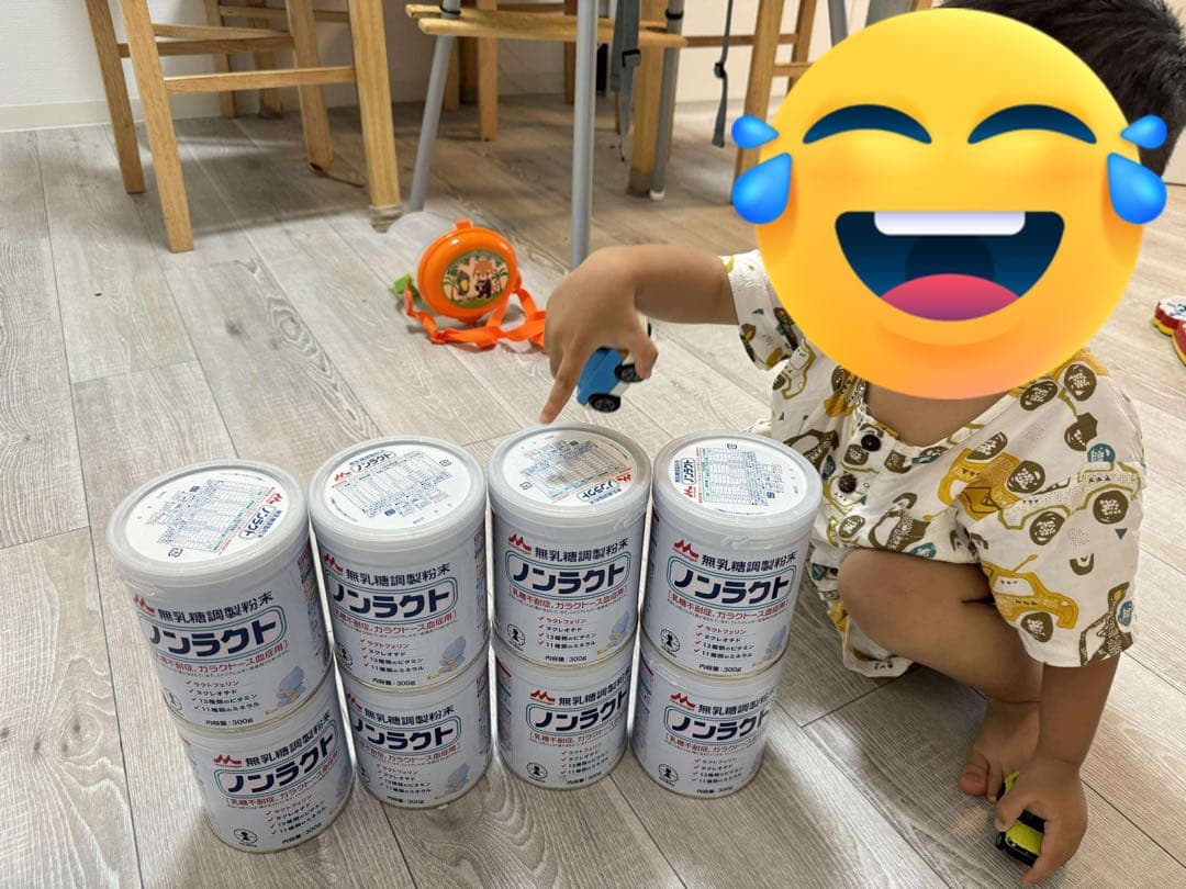 ノンラクト 無乳糖調製粉末 300g 8缶セット